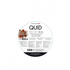 Stampo Removibile Quid Sweet Grey Nero Metallo