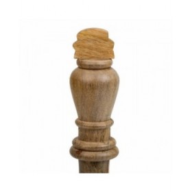 Statua Decorativa Alexandra House Living Marrone Legno di mango Scacchi 15 x 40 x 15 cm
