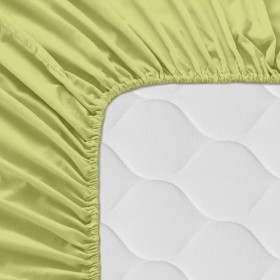 Lenzuolo con angoli HappyFriday BASIC KIDS Verde 105 x 200 x 32 cm
