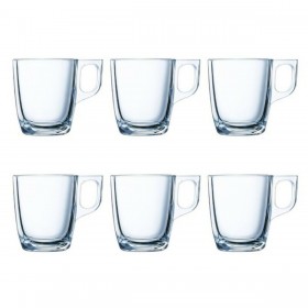 Set di Tazze da Caffè Luminarc Nuevo Trasparente Vetro 90 ml 6 Pezzi