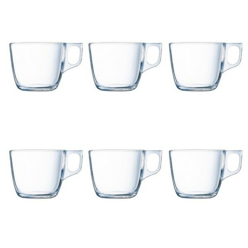 Set di Tazze Luminarc Nuevo Trasparente 220 ml 6 Pezzi