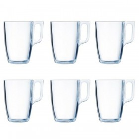 Set di Tazze Luminarc Nuevo (6 pcs) Trasparente Vetro 400 ml (6 Pezzi)