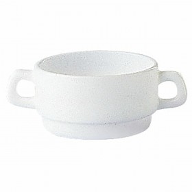 Ciotola Arcoroc Restaurant Zuppa Bianco Vetro 310 ml (6 Pezzi)