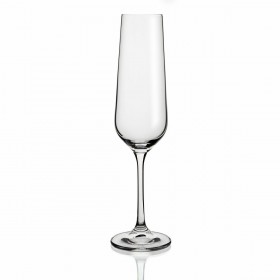 Calice da champagne Belia Bohemia Trasparente Vetro 6 Unità (20 cl)