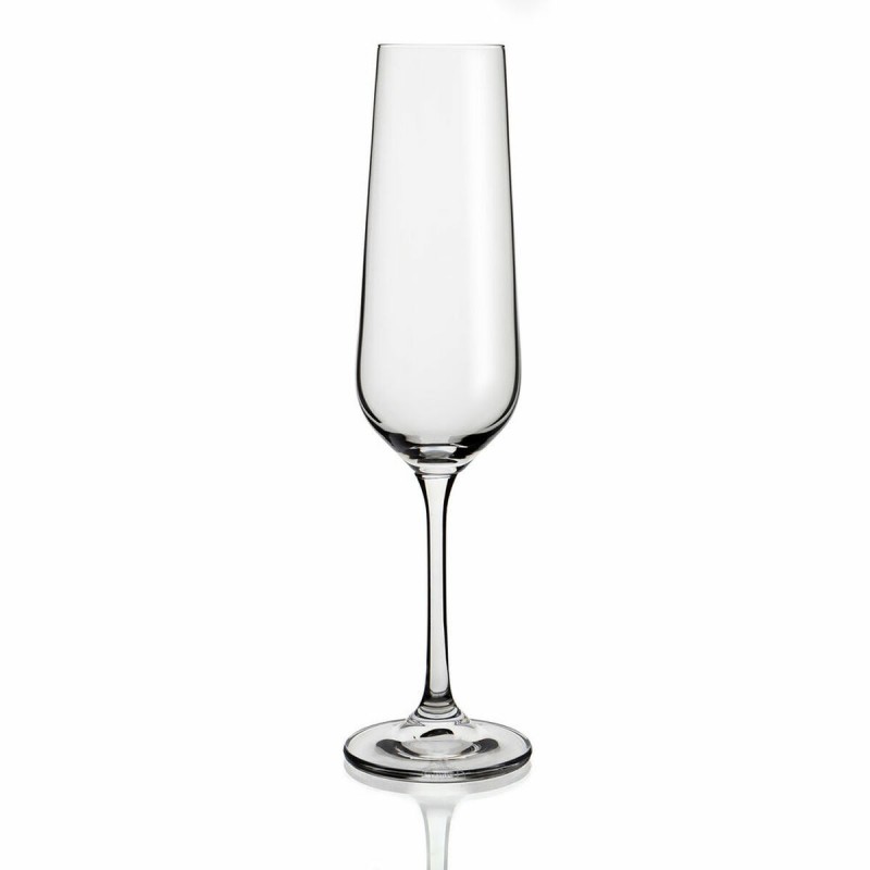 Calice da champagne Belia Bohemia Trasparente Vetro 6 Unità (20 cl)