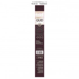 Tappi Quid Ebano Nero Vetro Ø 22 cm (Ø 22 cm)