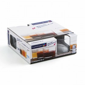 Set di Bicchieri Luminarc Chiquito Trasparente Vetro 230 ml 4 Pezzi