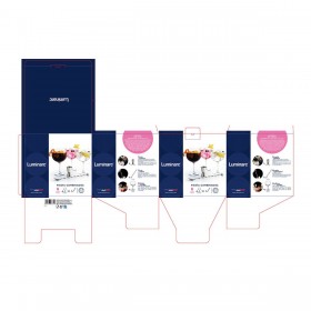 Set da Cocktail Luminarc Multicolore Vetro 6 Pezzi