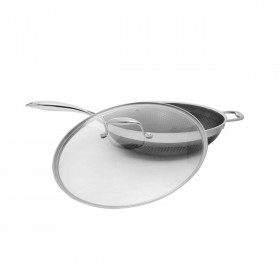 Padella Kohersen 71111 Nero Argentato Acciaio inossidabile Alluminio Ø 32 cm