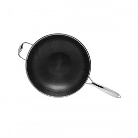 Padella Kohersen 71111 Nero Argentato Acciaio inossidabile Alluminio Ø 32 cm