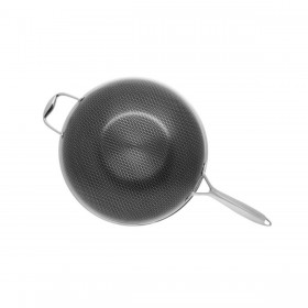 Padella Kohersen 71111 Nero Argentato Acciaio inossidabile Alluminio Ø 32 cm