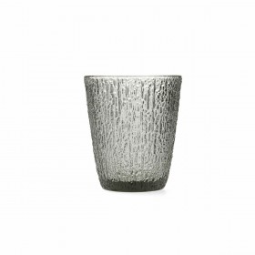 Set di Bicchieri Bidasoa Ikonic Grigio Vetro 250 ml 6 Pezzi