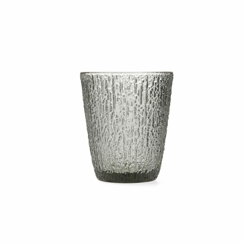 Set di Bicchieri Bidasoa Ikonic Grigio Vetro 250 ml 6 Pezzi