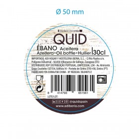 Oliera Quid Ebano Trasparente Vetro (300 ml)