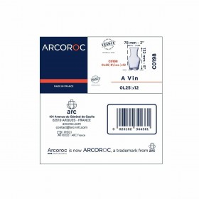 Borraccia Arcoroc L3963 Trasparente Vetro 500 ml Grossa