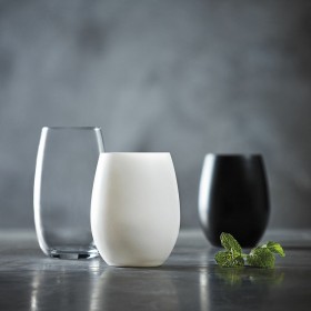Set di Bicchieri Chef&Sommelier PRIMARY WHITE Bianco Vetro 360 ml 6 Pezzi