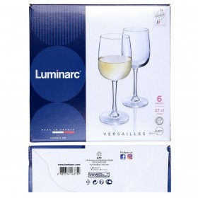 Calice per vino Luminarc Versailles Trasparente Vetro 6 Unità (72 cl)