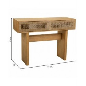 Ingresso con Cassetti Alexandra House Living Marrone 36 x 77 x 110 cm