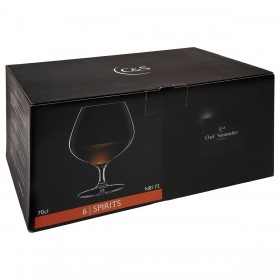 Set di Bicchieri Chef&Sommelier Spirits Liquore Trasparente Vetro 720 ml (6 Unità)