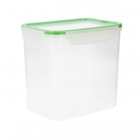 Porta pranzo Ermetico Quid Greenery Trasparente Plastica 4,7 L (4 Unità) (Pack 4x)
