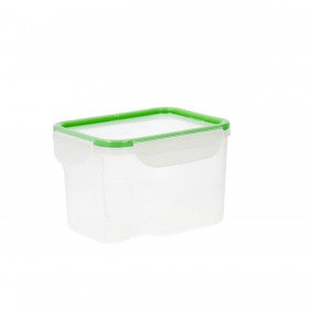Porta pranzo Ermetico Quid Greenery 1,8 L Trasparente Plastica (Pack 4x)