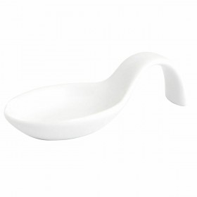 Set di Degustazione Quid Chef Bianco Ceramica 10 x 5 cm (12 Unità)