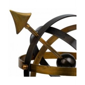 Statua Decorativa Alexandra House Living Marrone Alluminio 25 x 35 x 25 cm