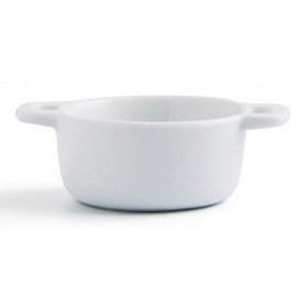 Set da Aperitivo Quid Gastro Fun Bianco Ceramica 10 x 7 x 4 cm (12 Unità)