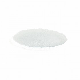 Piatto da pranzo Quid Mar De Viento Trasparente Vetro Ø 32 cm (6 Unità) (Pack 6x)