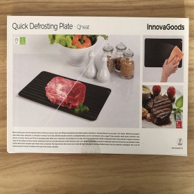 Piastra per Scongelamento Rapido di Alimenti Qheat InnovaGoods
