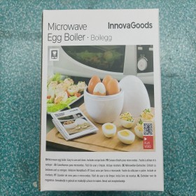 Cuociuova per Microonde con Ricettario Boilegg InnovaGoods