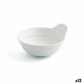 Set da Aperitivo Quid Select Bianco Plastica Melammina 11,5 x 5,5 cm (12 Unità)