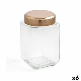 Vaso Quid B&w Rame Vetro 1,25 L (6 Unità) (Pack 6x)