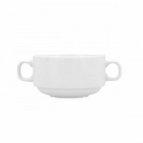 Tazze per Consommé Bidasoa Glacial Bianco 300 ml (6 Unità) (Pack 6x)