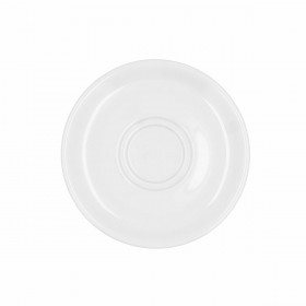 Piatto da pranzo Bidasoa Glacial Caffè 100-180 ml Bianco Ceramica (12 Unità) (Pack 12x)