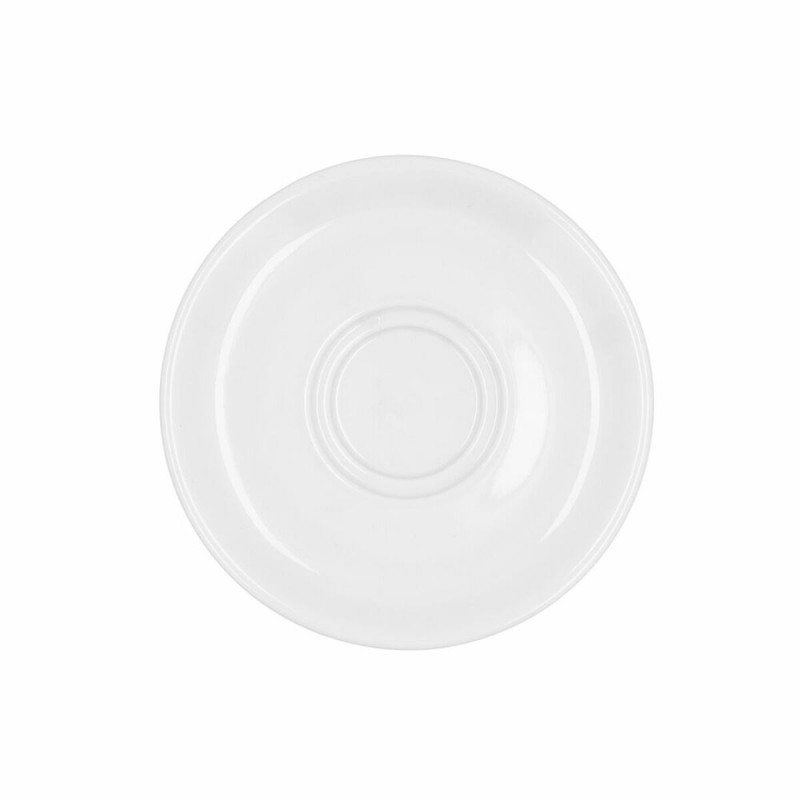 Piatto da pranzo Bidasoa Glacial Caffè 100-180 ml Bianco Ceramica (12 Unità) (Pack 12x)