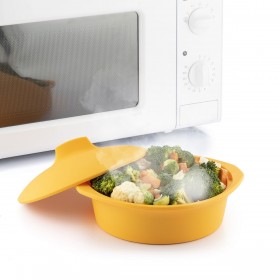 Vaporiera in Silicone Multifunzione con Ricette Silicotte InnovaGoods
