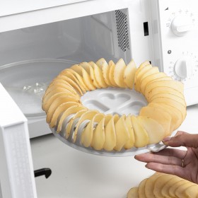 Set per fare Chips al Microonde con Mandolina e Ricette Chipit InnovaGoods