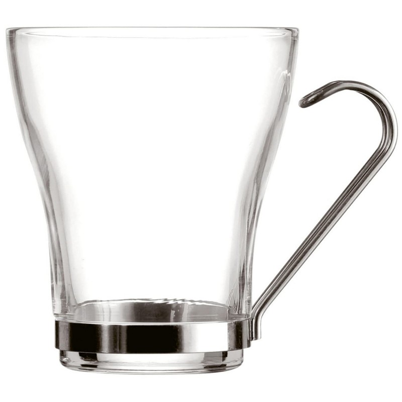 Tazza di caffè e tè Quid Supreme Trasparente 250 ml 3 Pezzi