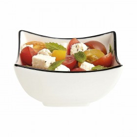Ciotola per Aperitivi Arcoroc Appetizer Filet Bl Bicolore Ceramica Aperitivo (6 Unità)
