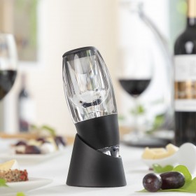 Aeratore Professionale per Vino con Supporto a Torre e Base Antigoccia Winair InnovaGoods