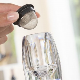 Aeratore Professionale per Vino con Supporto a Torre e Base Antigoccia Winair InnovaGoods