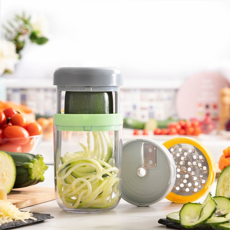 Tagliaverdure a Spirale e Grattugia con Ricette Vigizer InnovaGoods