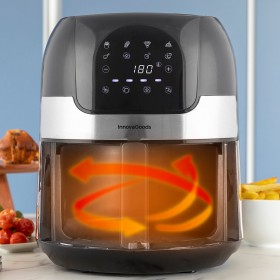 Friggitrice ad Aria InnovaGoods Fryinn 3500 Nero 1400 W 3,5 L Acciaio inossidabile