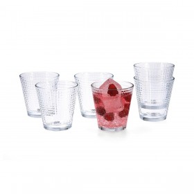 Set di Bicchieri Quid Lina Trasparente Vetro 250 ml 6 Pezzi