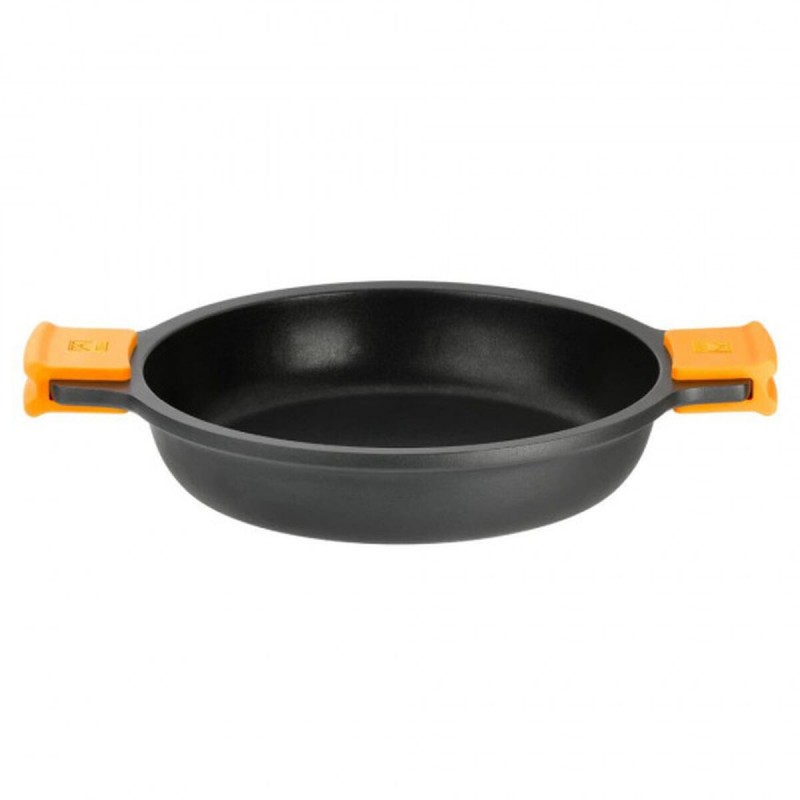 Casseruola BRA A270545 Nero Grigio Nero/Arancione (45 cm) (Ricondizionati A)