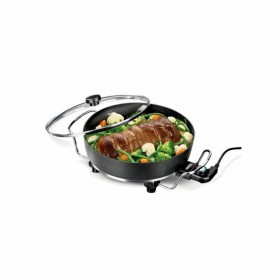 Casseruola Elettrica Multifunzione Princess Nero Legno Metallo Alluminio 1800 W Ø 35 cm (Ricondizionati C)