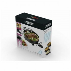 Casseruola Elettrica Multifunzione Princess Nero Legno Metallo Alluminio 1800 W Ø 35 cm (Ricondizionati C)