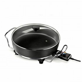 Casseruola Elettrica Multifunzione Princess Nero Legno Metallo Alluminio 1800 W Ø 35 cm (Ricondizionati C)