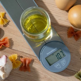 Bilancia da Cucina Digitale Pieghevole InnovaGoods Grigio 5 kg (Ricondizionati A)